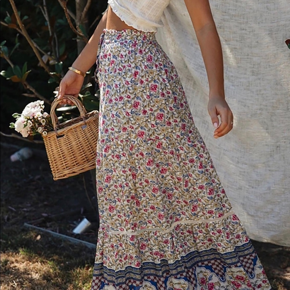🌞New Listing🌞Hippy Chic Boho Skirt - Picture 3 of 5
